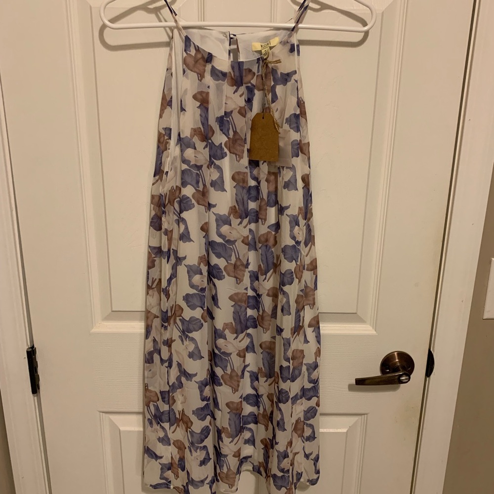 NWT Silky Sleeveless dress